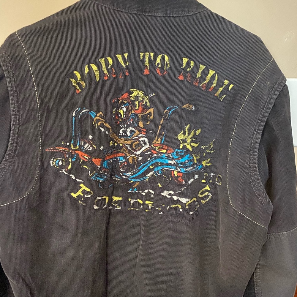 Vintage Diesel Mens Born Embroidery Corduroy Jacket. ONLY wore few times.